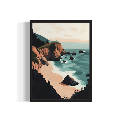 Big Sur  Art Print Poster