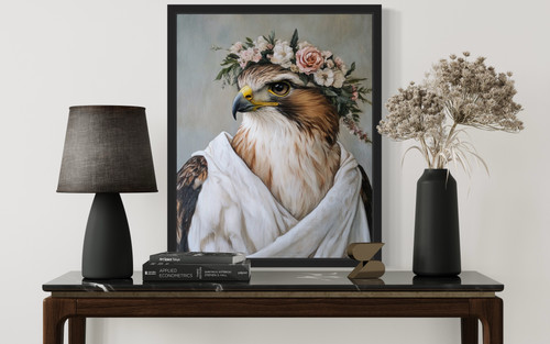 Hawk Art Print Poster 1