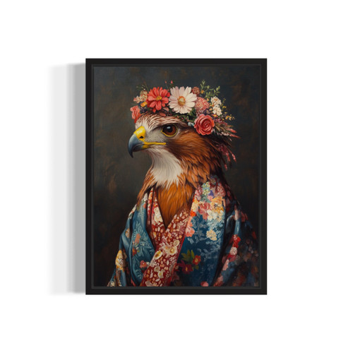 Hawk Art Print Poster