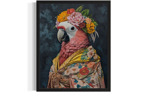 Parrot Art Print Poster