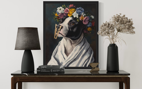 Pit Bull Terrier Art Print Poster