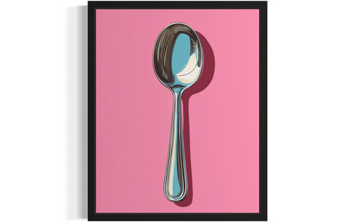 Spoon-topaz  Art Print Poster