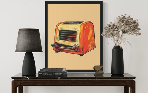 Toaster Art Print Poster