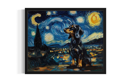 Dachshund Art Print Poster