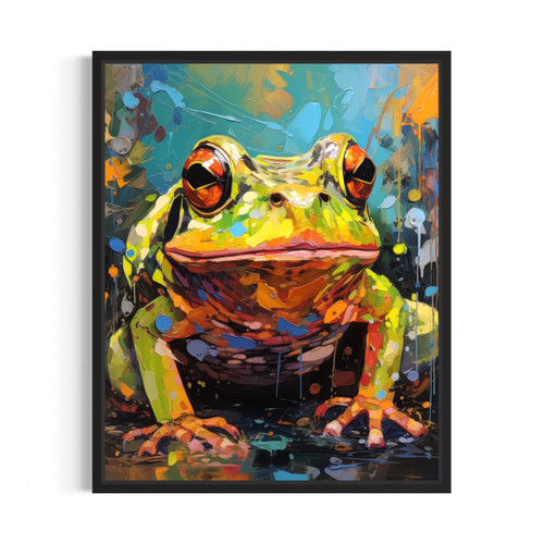 Bullfrog Art Print  Poster