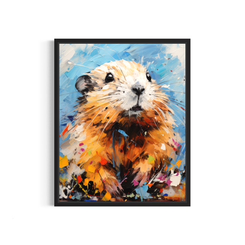 Lemming Art Print  Poster