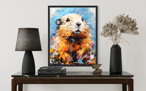Lemming Art Print  Poster