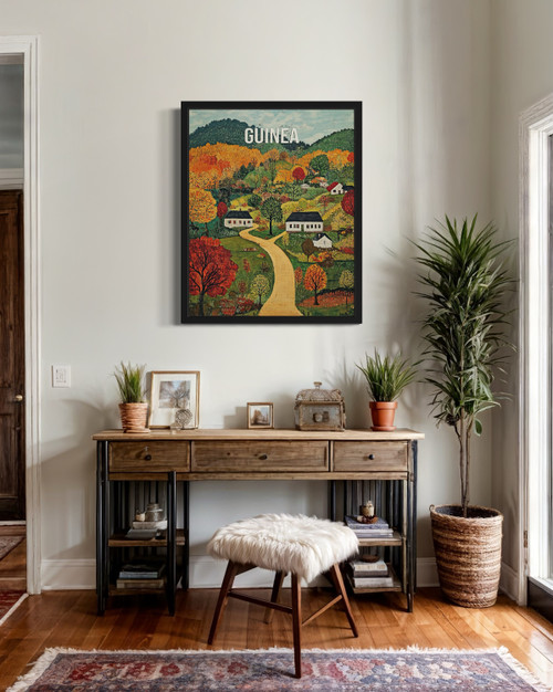 Guinea  Art Print Poster