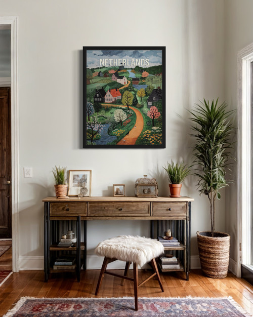 Netherlands  Art Print Poster