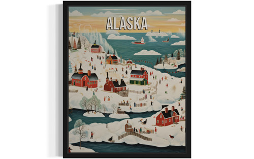 Alaksa Art Print Poster