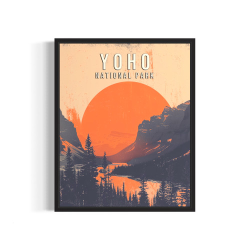 Yoho National Park Art Print  Poster