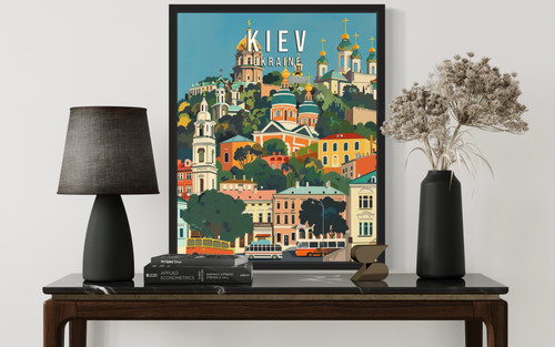 Kiev Ukraine Art Print  Poster