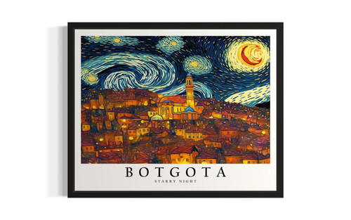 Bogota by Van Gogh Art Print Poster