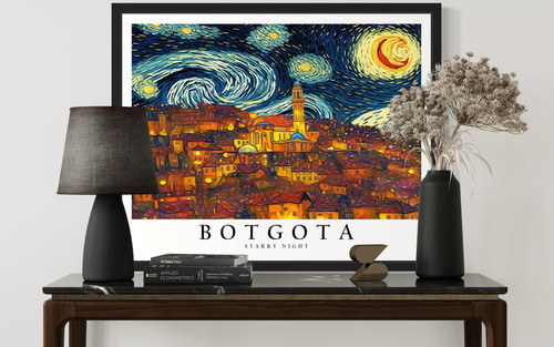 Bogota by Van Gogh Art Print Poster