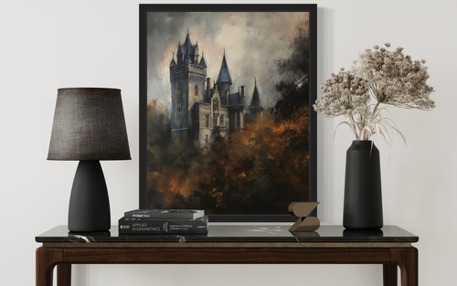 Old Castle  Art Print Poster