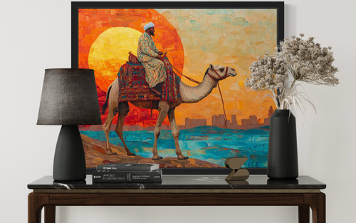 Egypt Man Art Print Poster