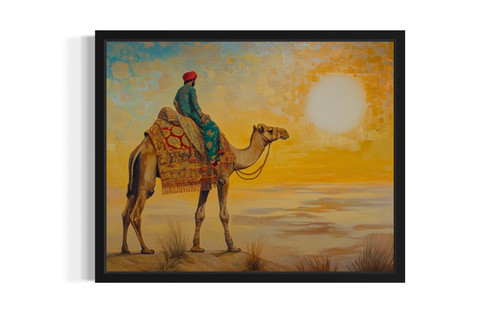 Pakistan Man Art Print Poster