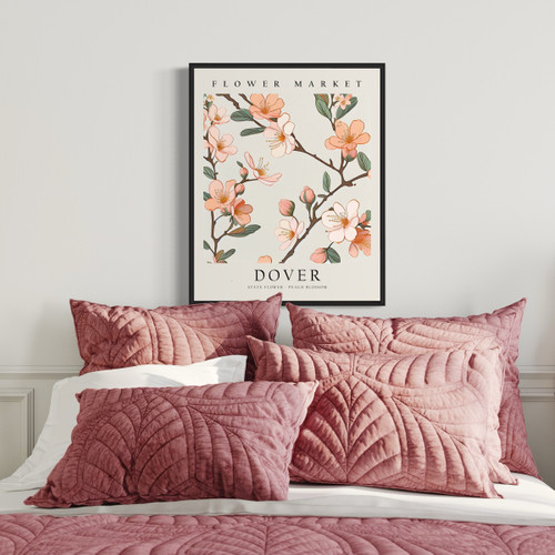 Dover Delaware Flower Market Art Print Poster