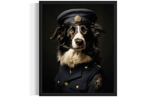 Border Collie General Art Print Poster