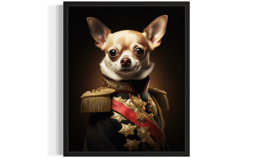 Chihuahua General Art Print Poster