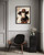 Highland Cow Cowboy Hat Art Print Poster