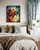 Labrador Retriever Colorful Abstract Art Print Poster