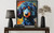 Poodle Colorful Abstract Art Print Poster
