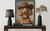 Poodle Cowboy Hat Art Print Poster