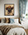 Pug Cowboy Hat Art Print Poster