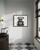 Pug Mugshot B&W Art Print Poster