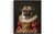 Pug Victorian Queen Art Print Poster