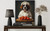 Saint Bernard Chef Kitchen Art Print Poster