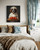 Saint Bernard Chef Kitchen Art Print Poster