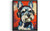 Schnauzer Music Headphone Art Print Poster