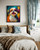Shih Tzu Colorful Abstract Art Print Poster