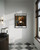 Silky Terrier Gothic Bathroom Art Print Poster
