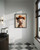 Weimaraner Cowboy Hat Art Print Poster