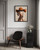 Weimaraner Cowboy Hat Art Print Poster