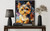Yorkshire Terrier Colorful Abstract Art Print Poster