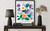 February, Violet Primrose Art Print Poster