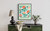 Coventry England Flower Market Art Print Poster