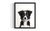 Collie wall art poster print