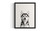 Siberian Husky wall art poster print