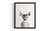 Deer wall art poster print