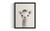 Giraffe wall art poster print