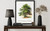 Pennsylvania Tree Wall Art Print Poster