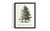 South Dakota Tree wall art poster print