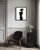 Fashionista silhouette Wall Art Print Poster
