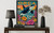 Orca Wall  Art Print Poster
