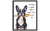 Boston Terrier wall art poster print